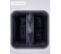 Горшок цветочный Prosperplast Ratolla Square 280, антрацит DRLB280-S433 7