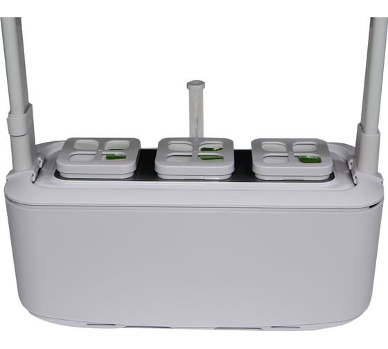 Гидропонная установка с фитолампой HobbyFarm Mini 3 ячейки DQ6200-LA