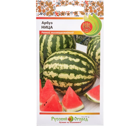 Семена РУССКИЙ ОГОРОД Арбуз Ница 0.5 г 304422 1