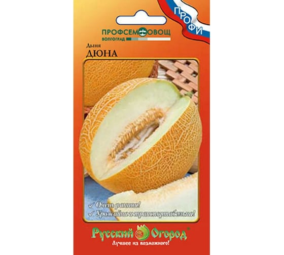Семена РУССКИЙ ОГОРОД Дыня Дюна О.Ю. 0.5 г 324308 1