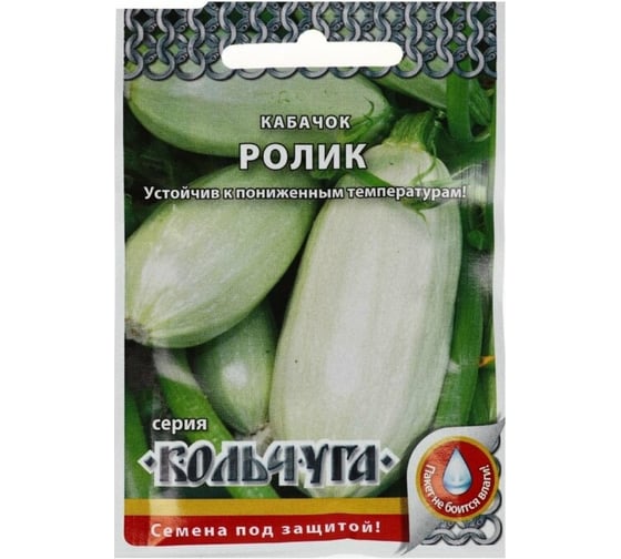 Семена РУССКИЙ ОГОРОД Кабачок Ролик 1.5 г 304010 1