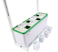 Гидропонная установка с фитолампой HobbyFarm 8 ячеек DQ62008