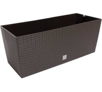 Горшок цветочный Prosperplast Ratolla PW 400 навесной, графит DRL400PW-S433