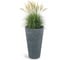Кашпо пластик SCHEURICH Tubra Round Slim d48см h105 см, 31 л гранит 073566 1