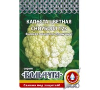 Семена РУССКИЙ ОГОРОД Капуста цветная Сноуболл 123 Кольчуга 0.5 г Е01406