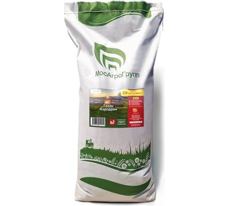 Семена МосАгроГрупп газон Аэродром  20 кг ВИ200006