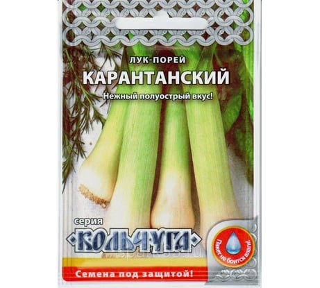Семена РУССКИЙ ОГОРОД Лук порей Карантанский Кольчуга 1 г Е07602