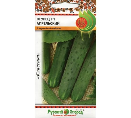 Семена РУССКИЙ ОГОРОД Огурец Апрельский F1 10 шт. 301710