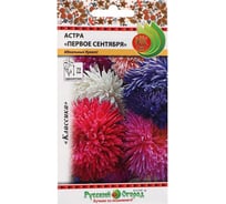 Семена РУССКИЙ ОГОРОД Цветы Астра Первое сентября, смесь 0.2 г 701490