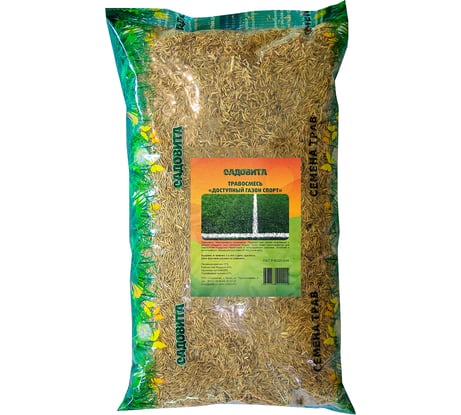 Семена САДОВИТА Доступный газон Спорт 1 кг 00113943