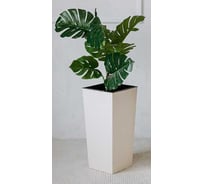 Кашпо для цветов BERG MOLD Милен малое, 20л, с вкладышем, 10л, h47см, цвет ваниль 073701