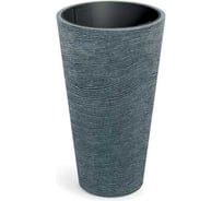Кашпо Scheurich Tubra Round Slim d60, h100 см, 56л, гранит 073645