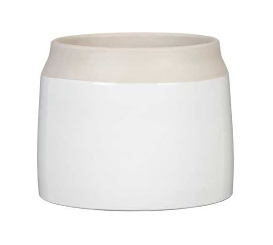 Кашпо керамика Scheurich Blanco d14см, крем, h13cm 073636 1