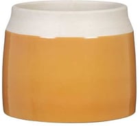 Кашпо керамика Scheurich Naranja d14см, рыжий, h13см 073637