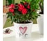 Кашпо Scheurich керамика With Love d15см с любовью h14cm 073622 1