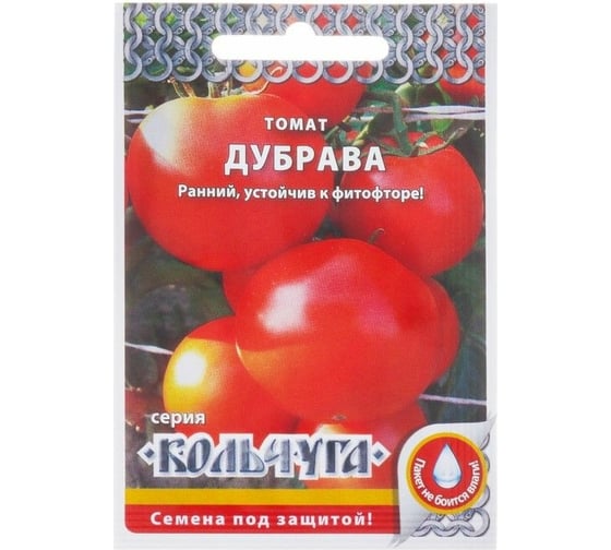 Семена РУССКИЙ ОГОРОД Томат Дубрава Кольчуга 0.2 г Е00206 1