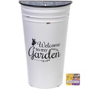 Кашпо для цветов Добросад MY GARDEN подвесное, 18.5x9.5x30 см 452-1252