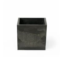 Кашпо для цветов NeoКомпозит 150х150 Графит СтКв-150 Г