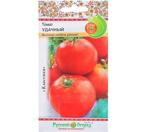 Семена РУССКИЙ ОГОРОД Томат Удачный 0.1 г 300916 1