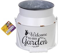 Кашпо для цветов Добросад MY GARDEN Бидон 16,5*16см 452-1240