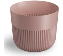 Кашпо пластик Scheurich Alia d15; h12,8см розовый 074020