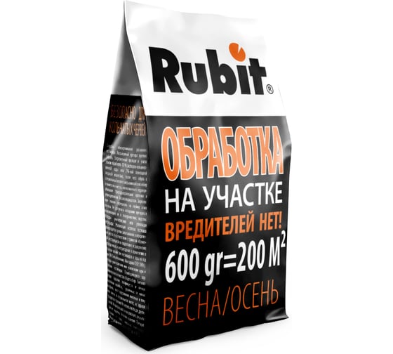 Гранулы для обработки участка от вредителей RUBIT Рофатокс 600 г 115453