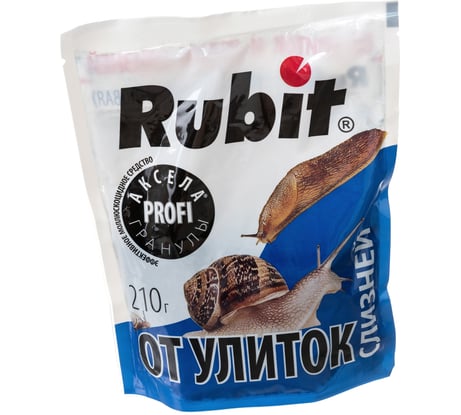 Средство от улиток и слизней RUBIT АКСЕЛА 210 г 93382