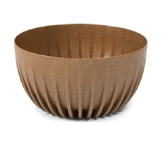 Миска LAMELA Sp.z o. 943 MIRA ECO wood 30х15.6 см, 6.3 л, натуральное дерево 065063 1