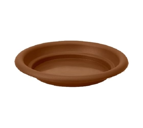 Поддон LAMELA Sp.z o. 420 24 см, терракотовый 053838