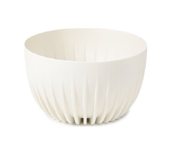 Миска LAMELA Sp.z o. 910 MIRA 30х15.6 см, 6.3 л, кремовое 065069 1