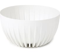 Миска LAMELA Sp.z o. 917 MIRA ECO recycled 24х14 см, 3.6 л, белое 065045