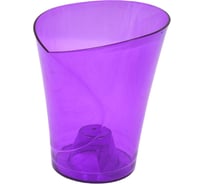 Кашпо bmc Орхидея КШ 6442 14х17.5 см, 1.5 л, фиолетовое 057616