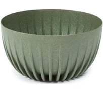 Миска LAMELA Sp.z o. 943 MIRA ECO wood 30х15.6 см, 6.3 л, зеленое 065062