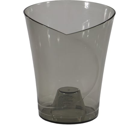 Кашпо bmc Орхидея КШ 6444 14х17.5 см, 1.5 л, дымчатое 064919