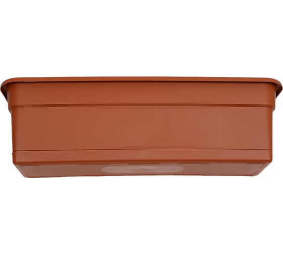 Балконное кашпо с поддоном Darel Plastic 5 0160 ДАР 60х20х17 см, 12 л, терракотовое 015169