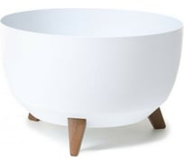 Кашпо на ножках LAMELA Sp.z o. 798 ROMA 33х22 см, 12.4 л, белое 064994