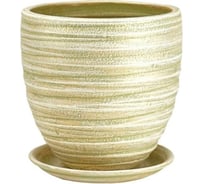 Горшок Сады Аурики 55 124 МОДЕРН бутон оливка, 20 см, 4 л 063757