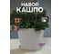 Кашпо Violet квадратное 7.3 л с поддоном набор 3 шт агат N-3873/3-09 2