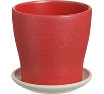 Цветочный горшок Сималенд Шелк 2 красный тополь, 1.1 л 7074572