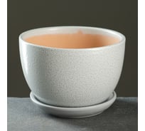 Цветочный горшок Сималенд Антик серый, 0.75 л 7090806