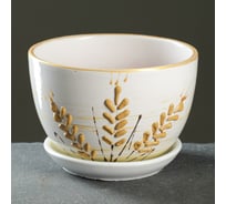 Цветочный горшок Сималенд Колосок 1.65 л 7090769