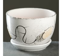 Цветочный горшок Сималенд Колючка 1.65 л 7090761