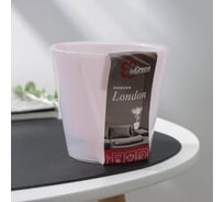 Горшок для цветов Сималенд London Orchid Mini 1 л, 125х113 см, розовый перламутровый 7689494