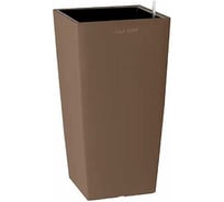 Кашпо Ola Dom DELUXE квадратное LONG 40 литров OLA DOM (мокко) 395х395х755мм 073755