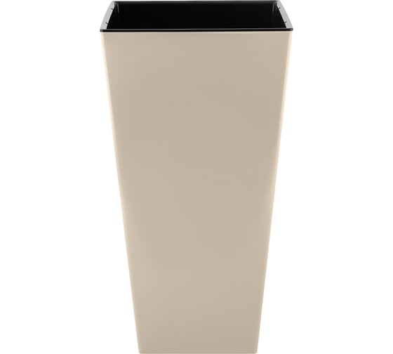 Горшок для цветов InGreen London Cube, 19,4 л, калифорнийский миндаль 280143