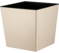 Горшок для цветов London Cube 4,2 л калифорнийский миндаль INGREEN 280133