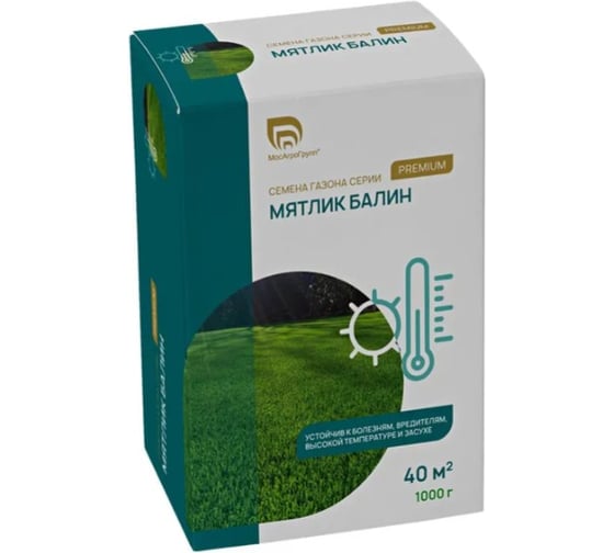 Семена Мятлик луговой МосАгроГрупп "Балин" Премиум 1 кг X846892524 1