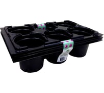 Подставка для горшков 80x80 мм, 6 ячеек ГазонCity 5 шт. 17492620