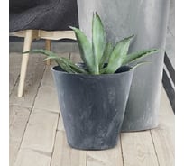 Кашпо Prosperplast DTUB250E S433 Tubus Effect антрацит 058974