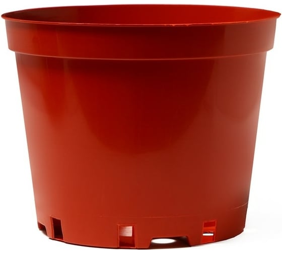 Горшок для рассады Greengo круглый, 5 л, 22x18 см, терракот 7304145